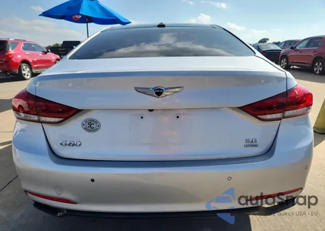 2017 Genesis G80 Base из США, поврежденный, VIN KMHGN4JE7HU180093